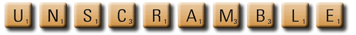 Unscramble graphic